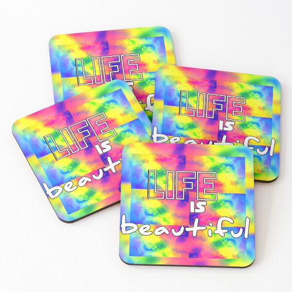 Item preview, pretty phrases,life is beautiful designed and sold by CraktmanShop.