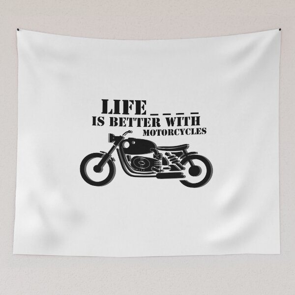 Item preview, Classic Biker  Life is Better with Motorcycle  designed and sold by miracletee.