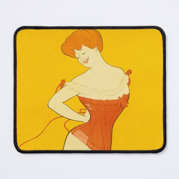Item preview, CORSET LE FURET Vintage French Advertisement Poster 1901 by Leonetto Cappiello  designed and sold by retroposters.