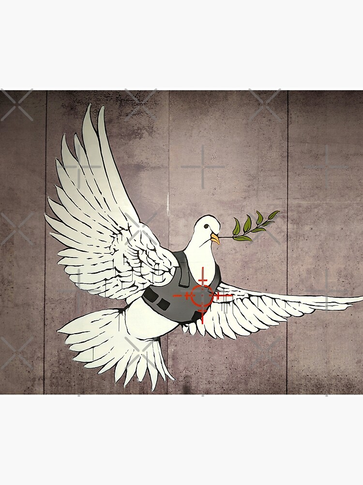 Armored Dove of Peace Banksy