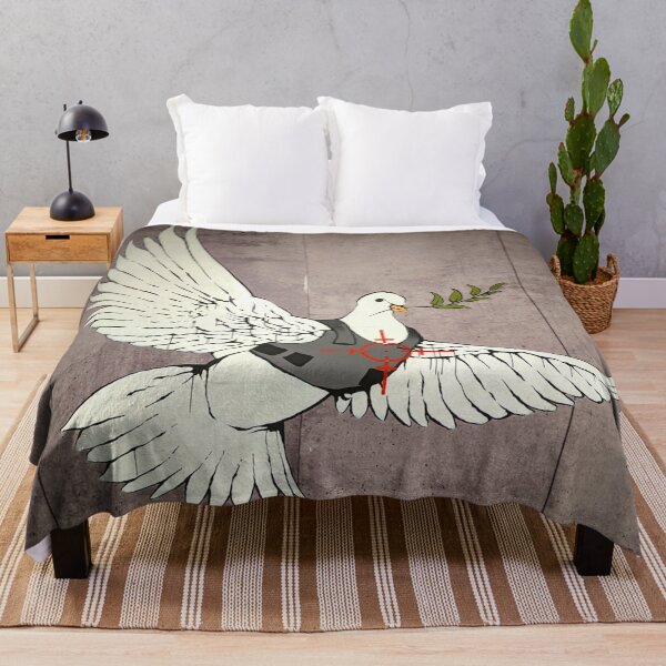 Item preview, Armored Dove of Peace Banksy designed and sold by WE-ARE-BANKSY.