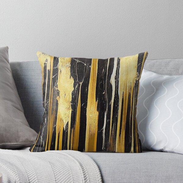 Item preview, Black and Gold Abstract designed and sold by knightsydesign.