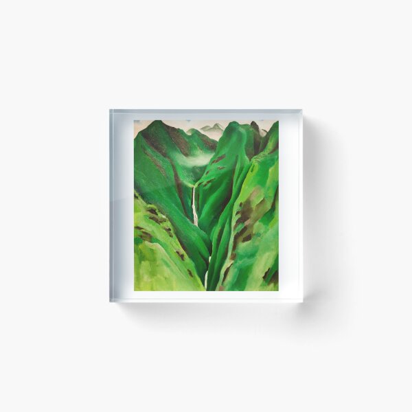 Item preview, Georgia O'Keeffe Waterfall No. 3 Iao Valley designed and sold by TeeARTHY.