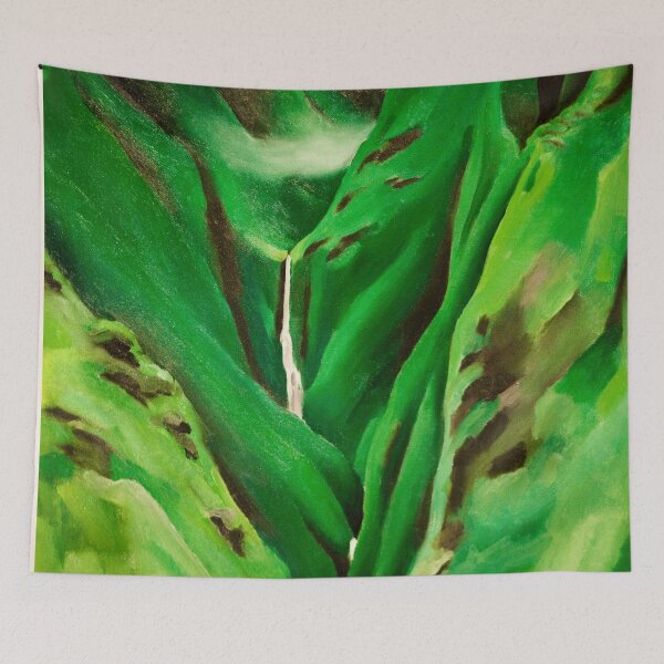 Item preview, Georgia O'Keeffe Waterfall No. 3 Iao Valley designed and sold by TeeARTHY.