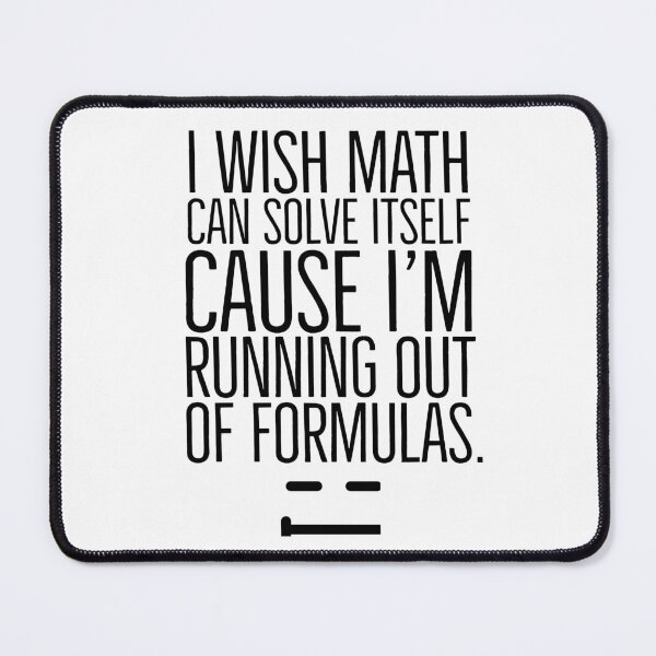 Item preview, I wish math can solve itself designed and sold by mksjr.