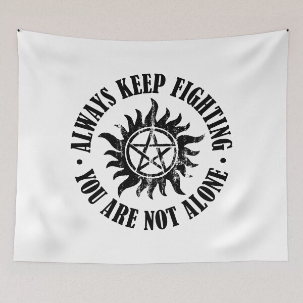 Item preview, Always Keep Fighting - Black   designed and sold by Kaniel11.