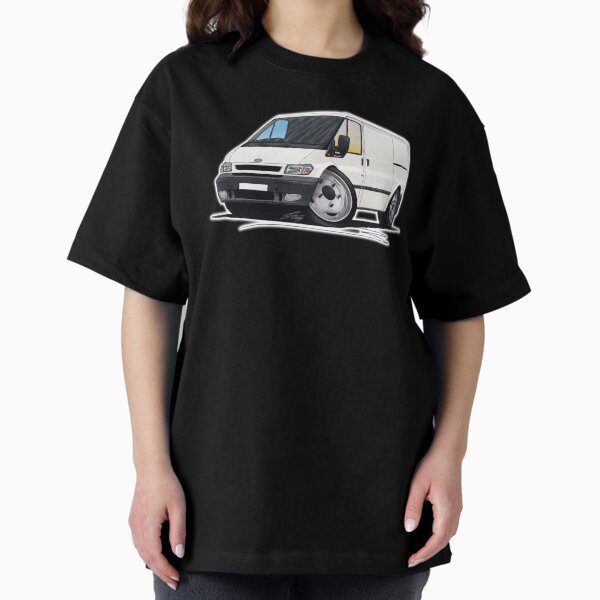 Item preview, Ford Transit (Mk5) White designed and sold by Yeomans Cartoons.