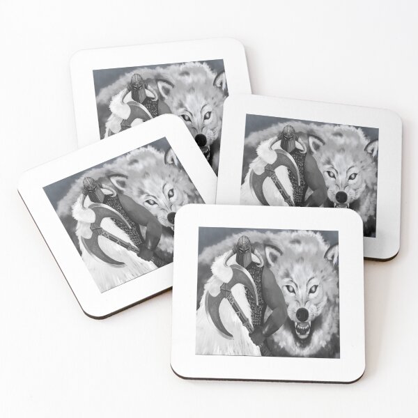 Item preview, always keep fighting - wolf version   designed and sold by Kaniel11.