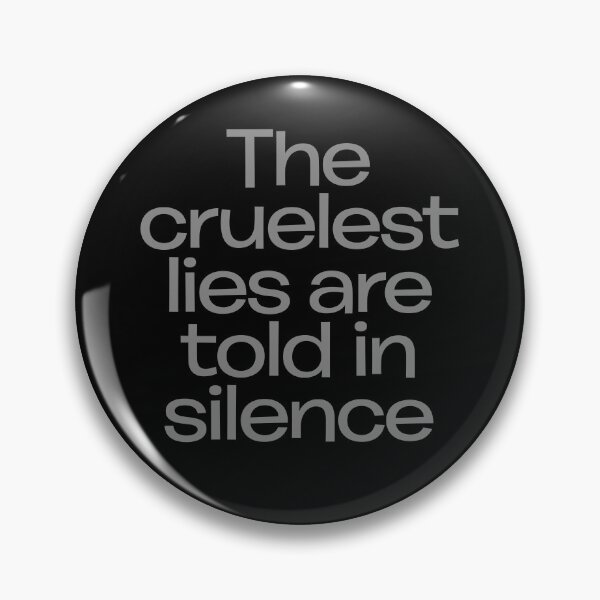 Item preview, The cruelest lies are told in silence. v.7 designed and sold by x1brett.