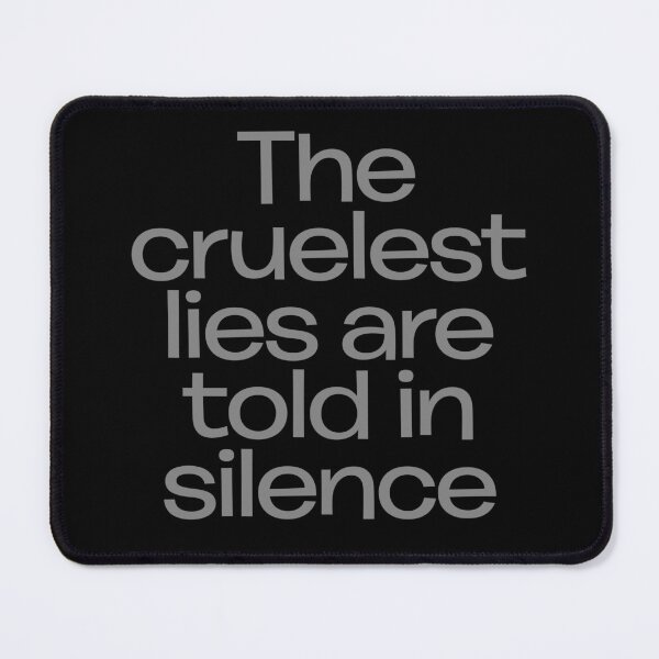 Item preview, The cruelest lies are told in silence. v.7 designed and sold by x1brett.