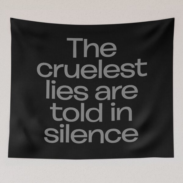 Item preview, The cruelest lies are told in silence. v.7 designed and sold by x1brett.