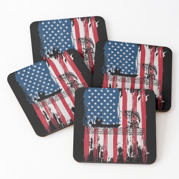 Item preview, American Flag Fishing Vintage Fishing Usa Men  designed and sold by andrewbashfordb.