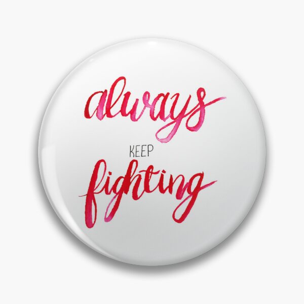 Item preview, Always Keep Fighting Watercolour Relaxed Fit  designed and sold by Kaniel11.