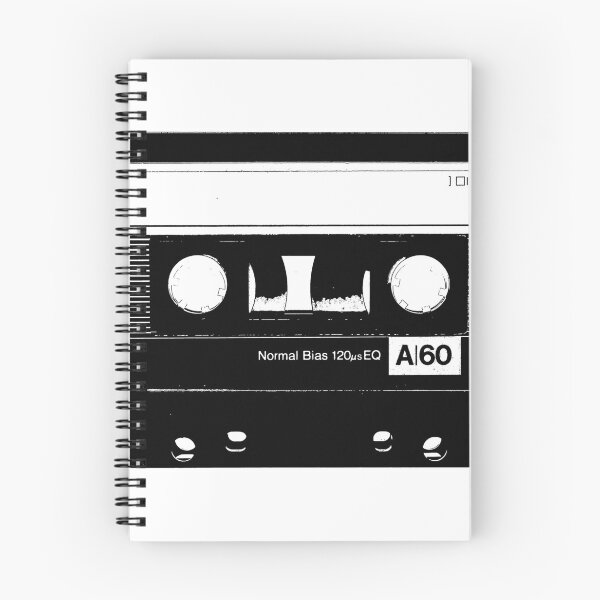 Item preview, Cassette Tape - B-Side - White and Black - In and Out designed and sold by Jazz Guitar Licks.com.