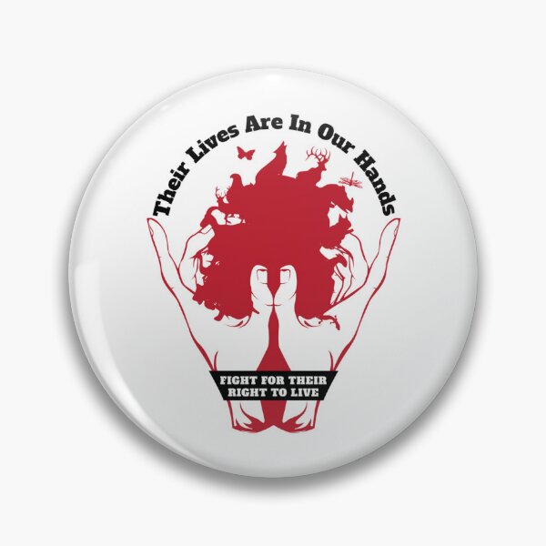 Item preview, Their Lives Are In Our HandsFIGHT FOR THEIR RIGHT TO LIVE    designed and sold by Kaniel11.