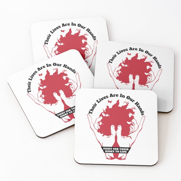 Item preview, Their Lives Are In Our HandsFIGHT FOR THEIR RIGHT TO LIVE    designed and sold by Kaniel11.
