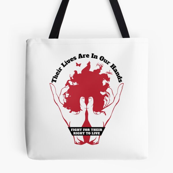Item preview, Their Lives Are In Our HandsFIGHT FOR THEIR RIGHT TO LIVE    designed and sold by Kaniel11.