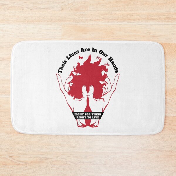 Item preview, Their Lives Are In Our HandsFIGHT FOR THEIR RIGHT TO LIVE    designed and sold by Kaniel11.