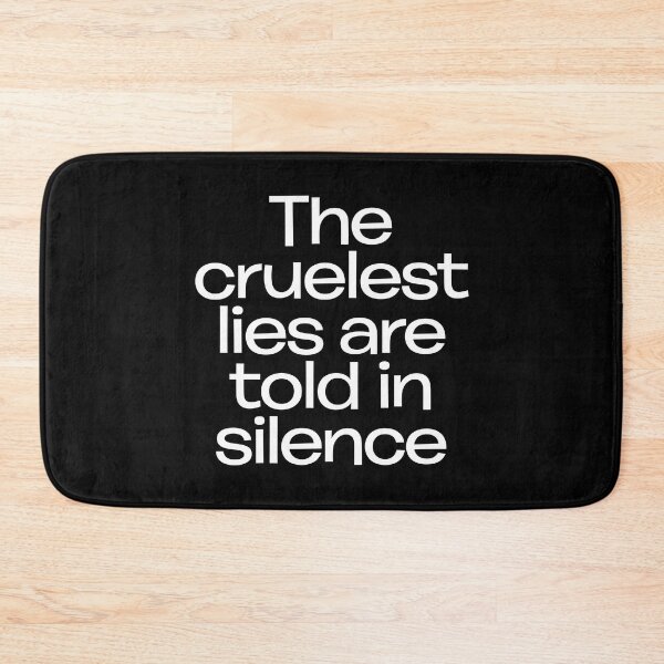 Item preview, The cruelest lies are told in silence. v.8 designed and sold by x1brett.
