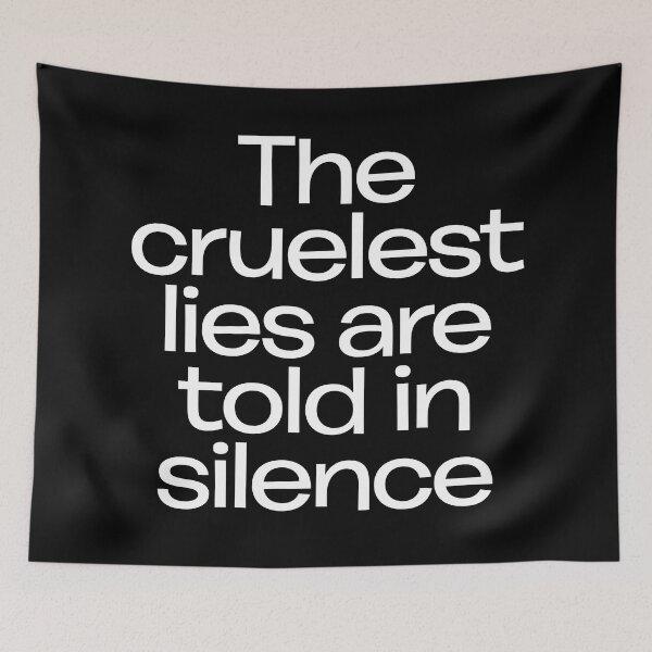 Item preview, The cruelest lies are told in silence. v.8 designed and sold by x1brett.