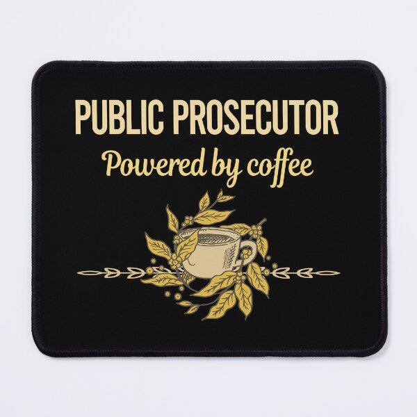 Item preview, Powered By Coffee Public Prosecutor designed and sold by trinayolkcelia.
