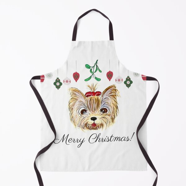 Item preview, Yorkie Christmas designed and sold by PaintedbyCarol.