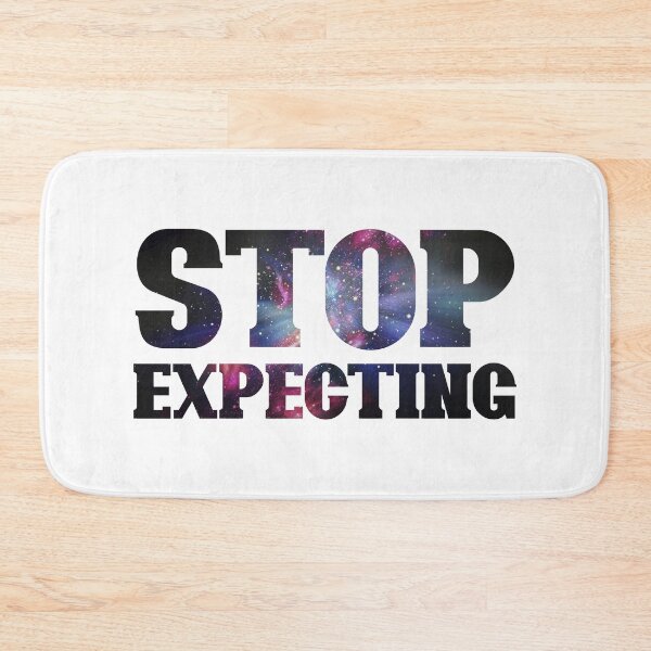 Item preview, Stop expecting (cosmos) designed and sold by didijuca.