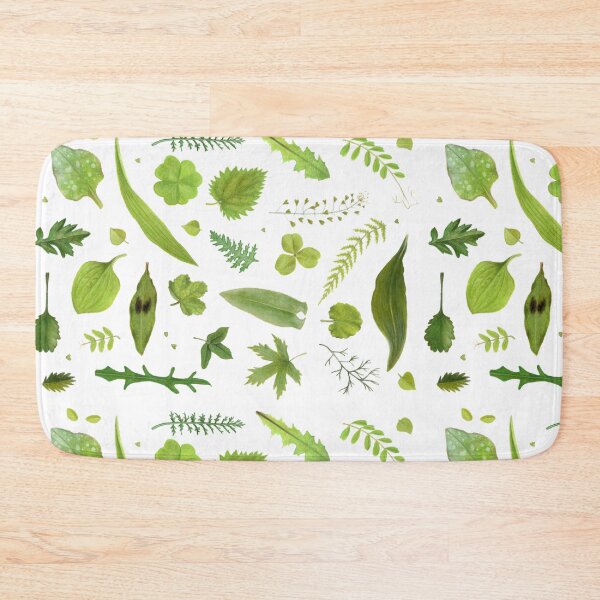 Item preview, Green leaves pattern designed and sold by Lonneke Grimbergen.