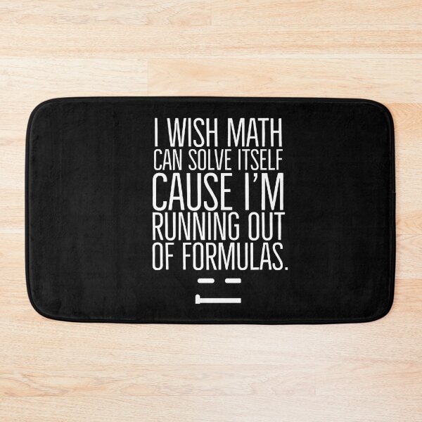 Item preview, I wish math can solve itself  designed and sold by mksjr.