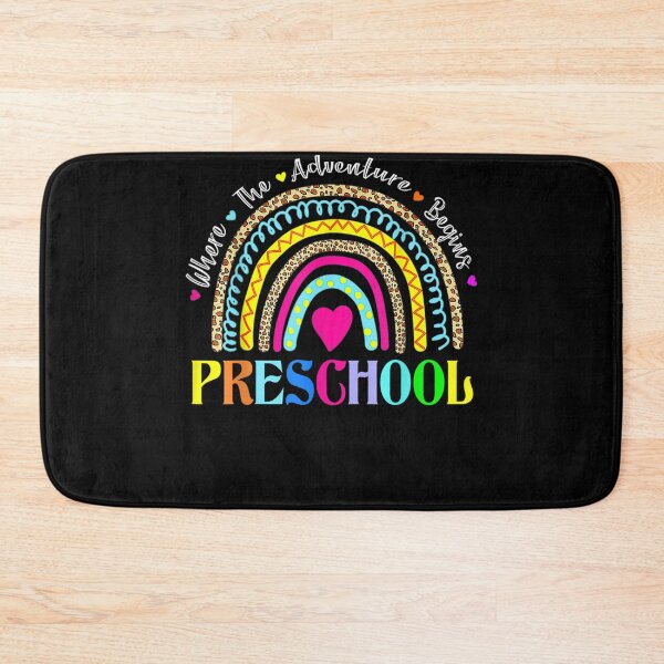 Item preview, Preschool Where The Adventure Begins Teacher Back To School  designed and sold by sarahbennetth.