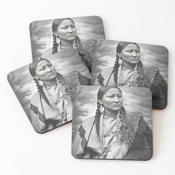 Item preview, Native American woman war chief designed and sold by ai1art.