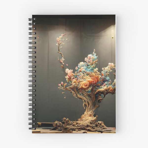 Item preview, Sculpture with intricated flowers, trees, exploding and dispersing all around designed and sold by Riverside-Moon.