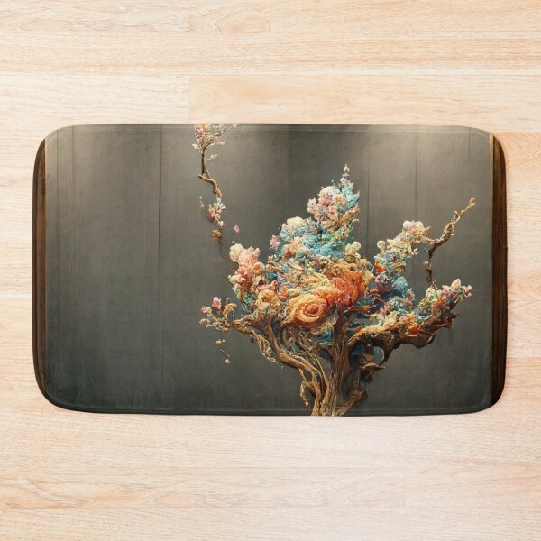 Item preview, Sculpture with intricated flowers, trees, exploding and dispersing all around designed and sold by Riverside-Moon.