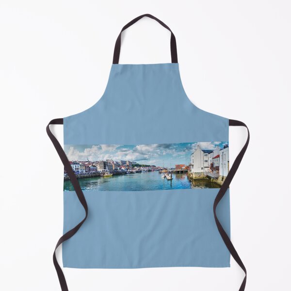 Item preview, Whitby Harbour Panorama designed and sold by Alisonchambers2.