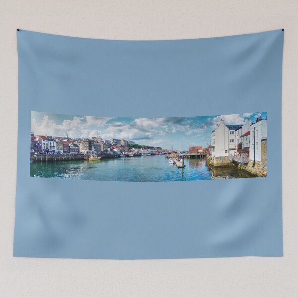 Item preview, Whitby Harbour Panorama  designed and sold by Alisonchambers2.