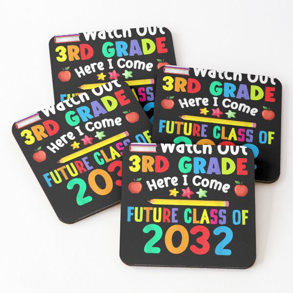 Item preview, Watch Out 3rd Grade Here I Come Future Class Of 2032 Kids  designed and sold by sarahbennetth.