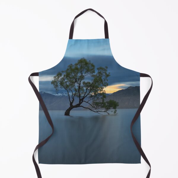 Item preview, Tree in Lake surrounded by mountains print designed and sold by Kashear.