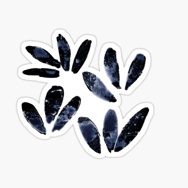 Feuilles 8 twilight Sticker