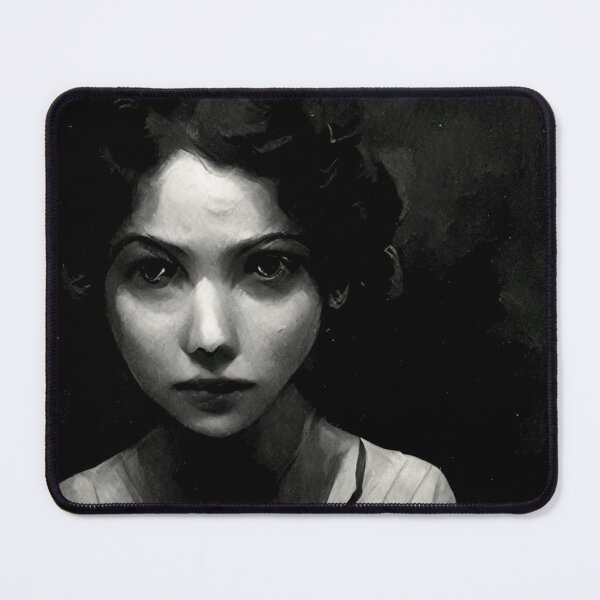 Item preview, Young female standing in the dark with no emotions designed and sold by Riverside-Moon.