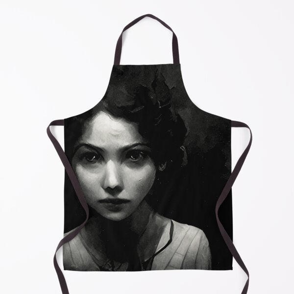 Item preview, Young female standing in the dark with no emotions designed and sold by Riverside-Moon.