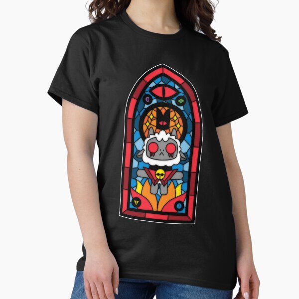 Item preview, Lamb stained glass designed and sold by Paula García T-Shirts.