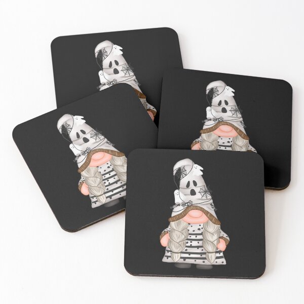 Item preview, Spooky Gnome with Spiders and Ghosts designed and sold by Trinket-Trickster.