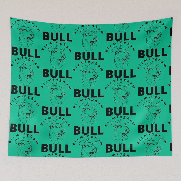 Item preview, Birmingham Bull  designed and sold by coyoteandroses.