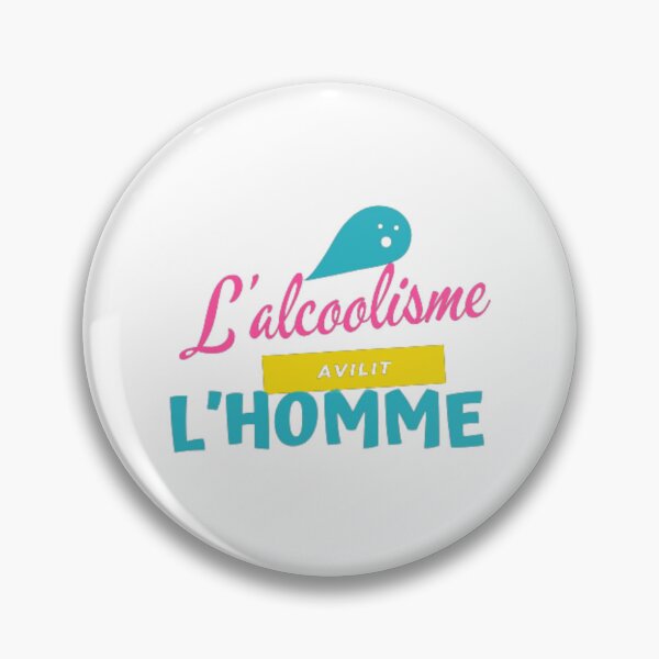 Item preview, L'ALCOOLISME avilit l'homme t-shirts classic designed and sold by BradleySondar.