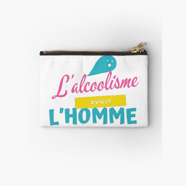 Item preview, L'ALCOOLISME avilit l'homme t-shirts classic designed and sold by BradleySondar.