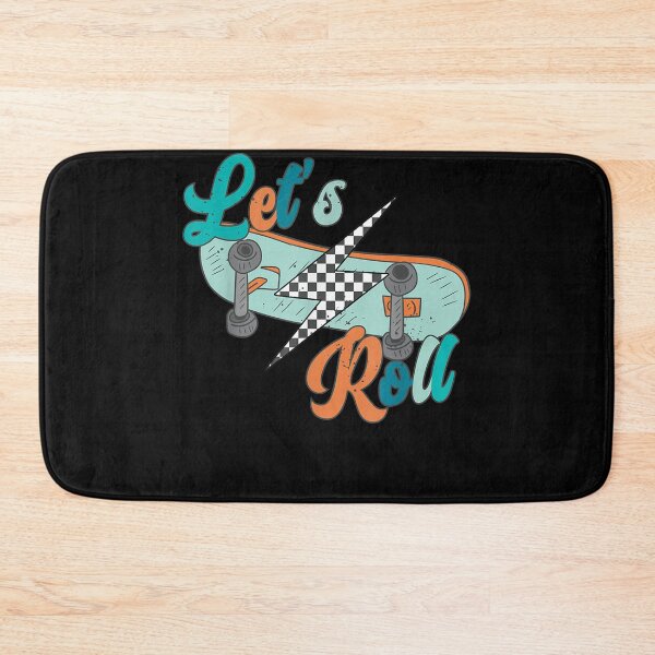Item preview, Retro Let's Roll Roller Skates Funny Skating  designed and sold by sarahbennetth.
