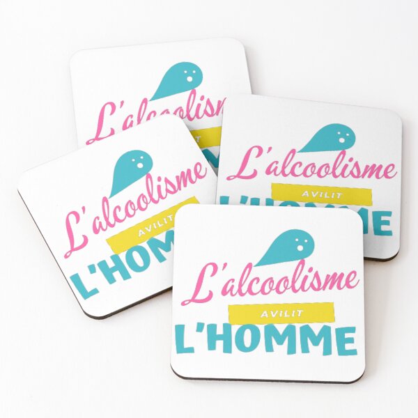 Item preview, L'ALCOOLISME avilit l'homme t-shirts classic designed and sold by BradleySondar.
