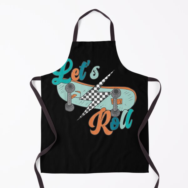 Item preview, Retro Let's Roll Roller Skates Funny Skating  designed and sold by sarahbennetth.