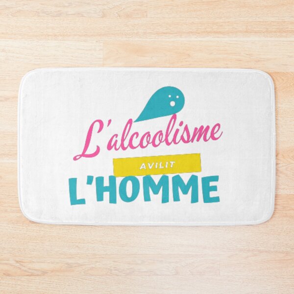 Item preview, L'ALCOOLISME avilit l'homme t-shirts classic designed and sold by BradleySondar.