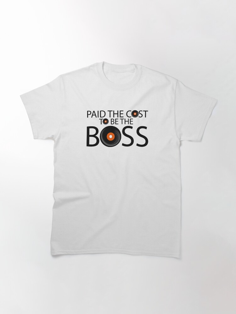 "Paid The Cost, To Be The Boss James Brown Design " Tshirt by